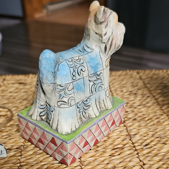 Jim Shore Heartwood Creek Collection PJ the Yorkie - Picture 5 of 7